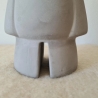 Zwerg / Gartenzwerg / Design Gnom Betonguss / Filzmütze grün 28cm