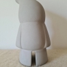handmade Zwerg / Gartenzwerg Figur Beton / FilzMütze schwarz 28cm